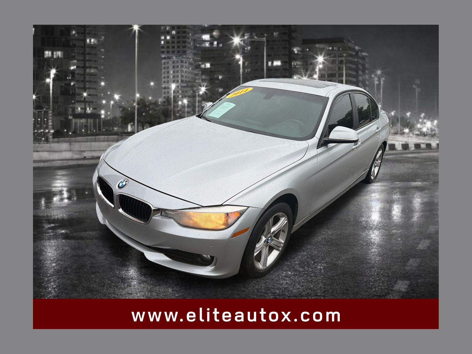 Glacier Silver Metallic 2014 BMW 3 Series 320i xDrive Sedan AWD Sedan All-Wheel Drive 8-Speed Automatic