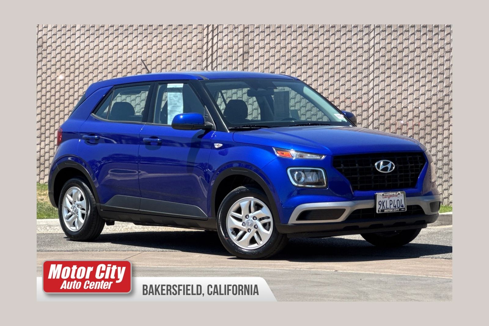 Intense Blue 2024 Hyundai Venue SUV / Crossover Front-Wheel Drive Continuously Variable Transmission