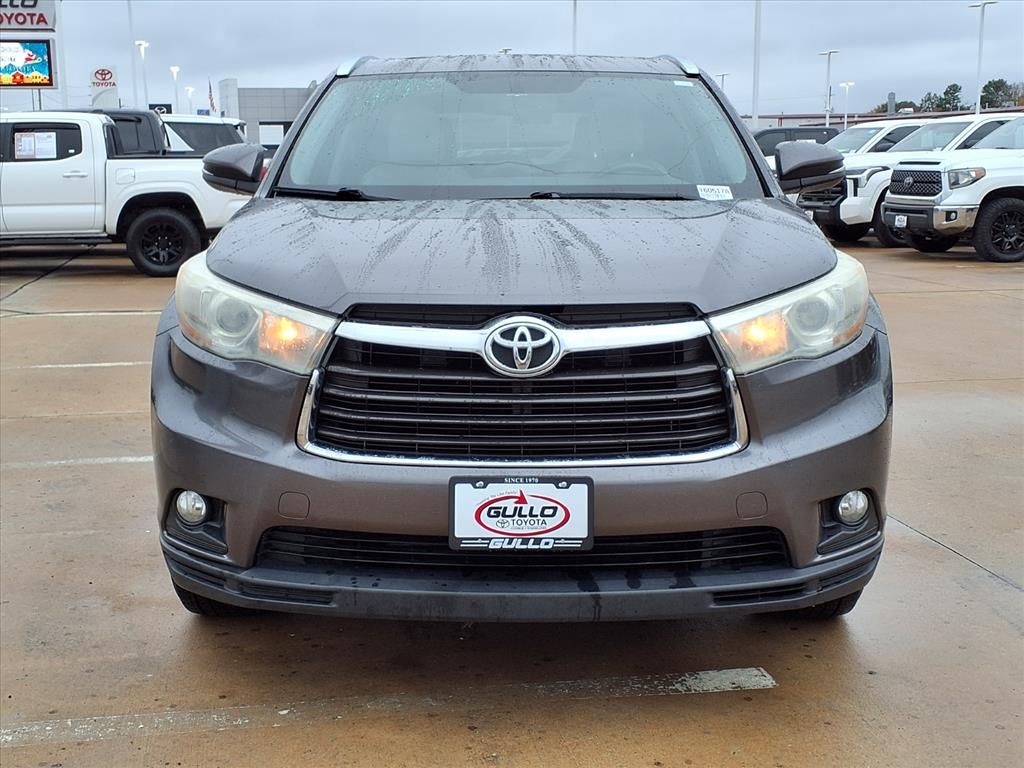 2015 Toyota Highlander XLE V6 Gray at Gullo Toyota