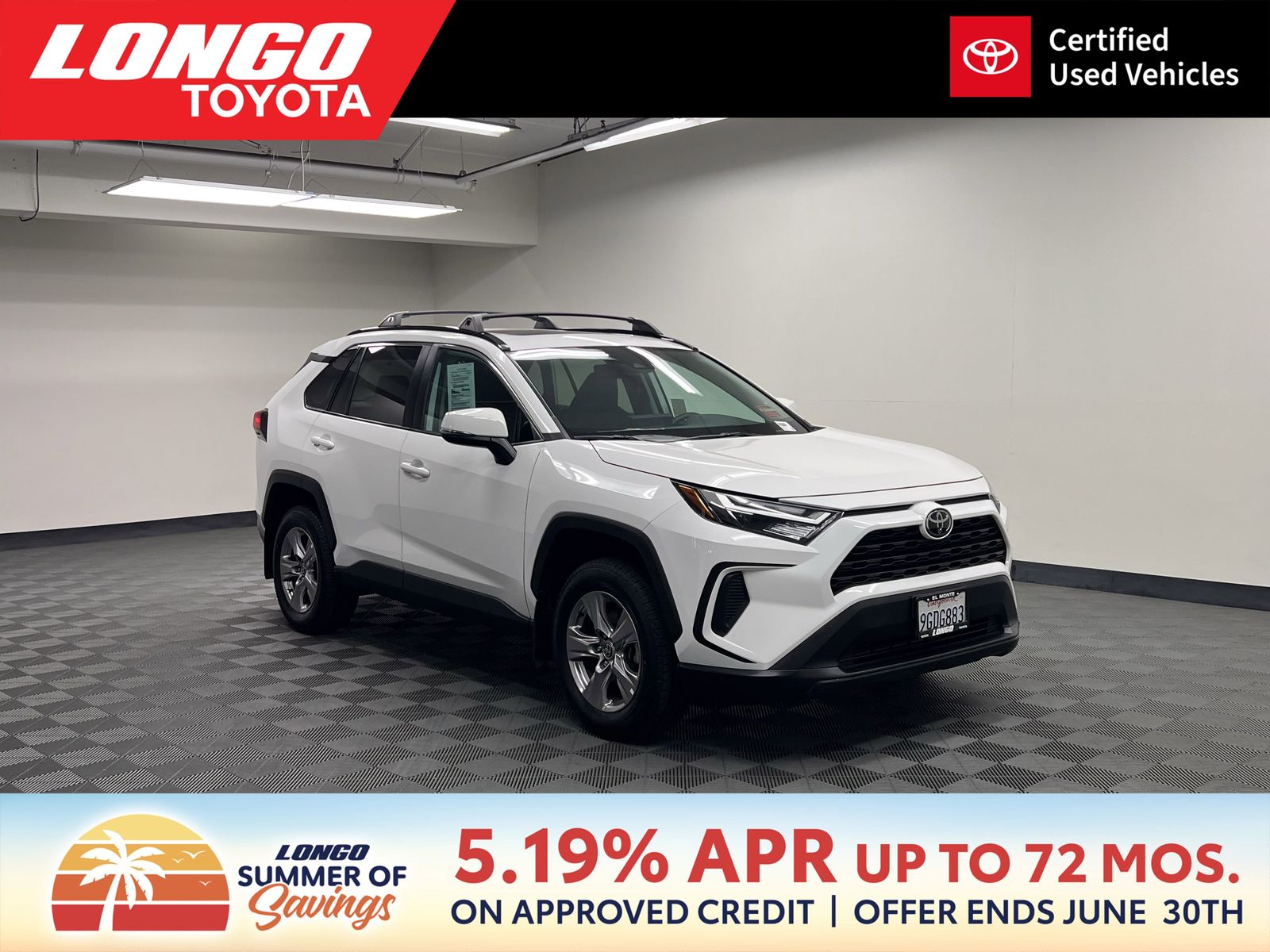 used 2023 Toyota RAV4 car, priced at $29,488