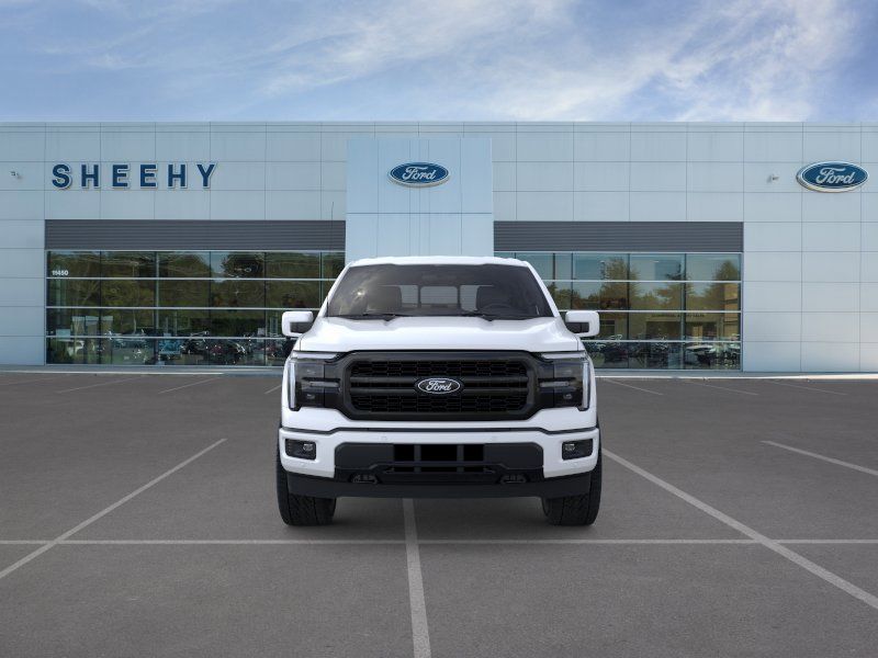 New 2026 Star White Metallic Tri-Coat Ford Lariat image 2