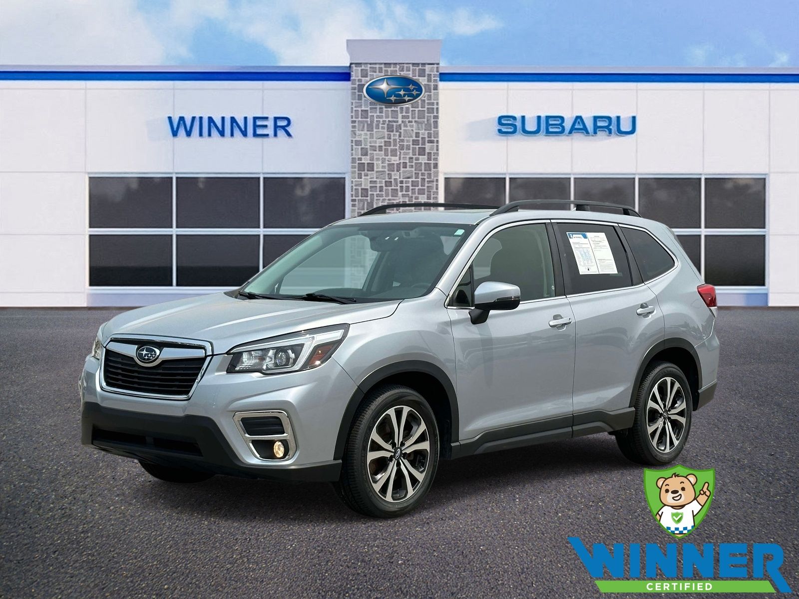 Ice Silver Metallic 2020 Subaru Forester SUV / Crossover All-Wheel Drive Continuously Variable Transmission