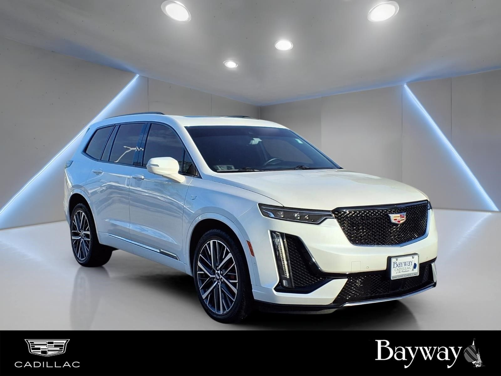 2024 Cadillac XT6 Sport White at Tom Peacock Cadillac