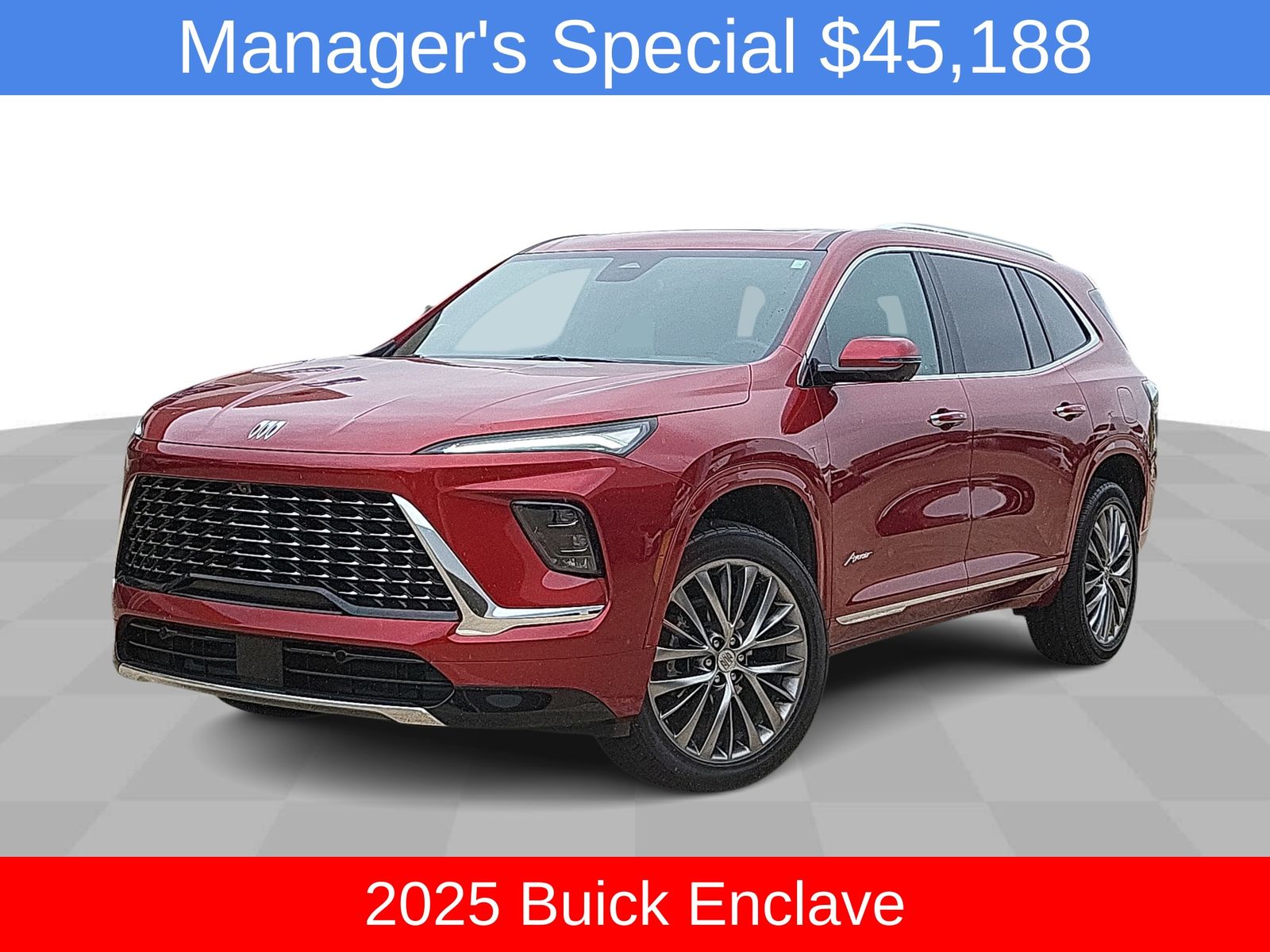 2025 Buick Enclave Rojo (Cherry Red Tintcoat) SUV/Crossover Tracción delantera 8 velocidades Automática