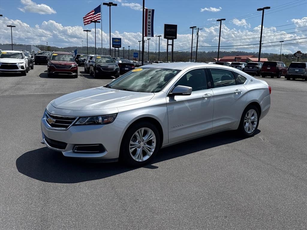 Silver Ice Metallic 2015 Chevrolet Impala 2LT FWD Sedan Front-Wheel Drive 6-Speed Automatic Overdrive