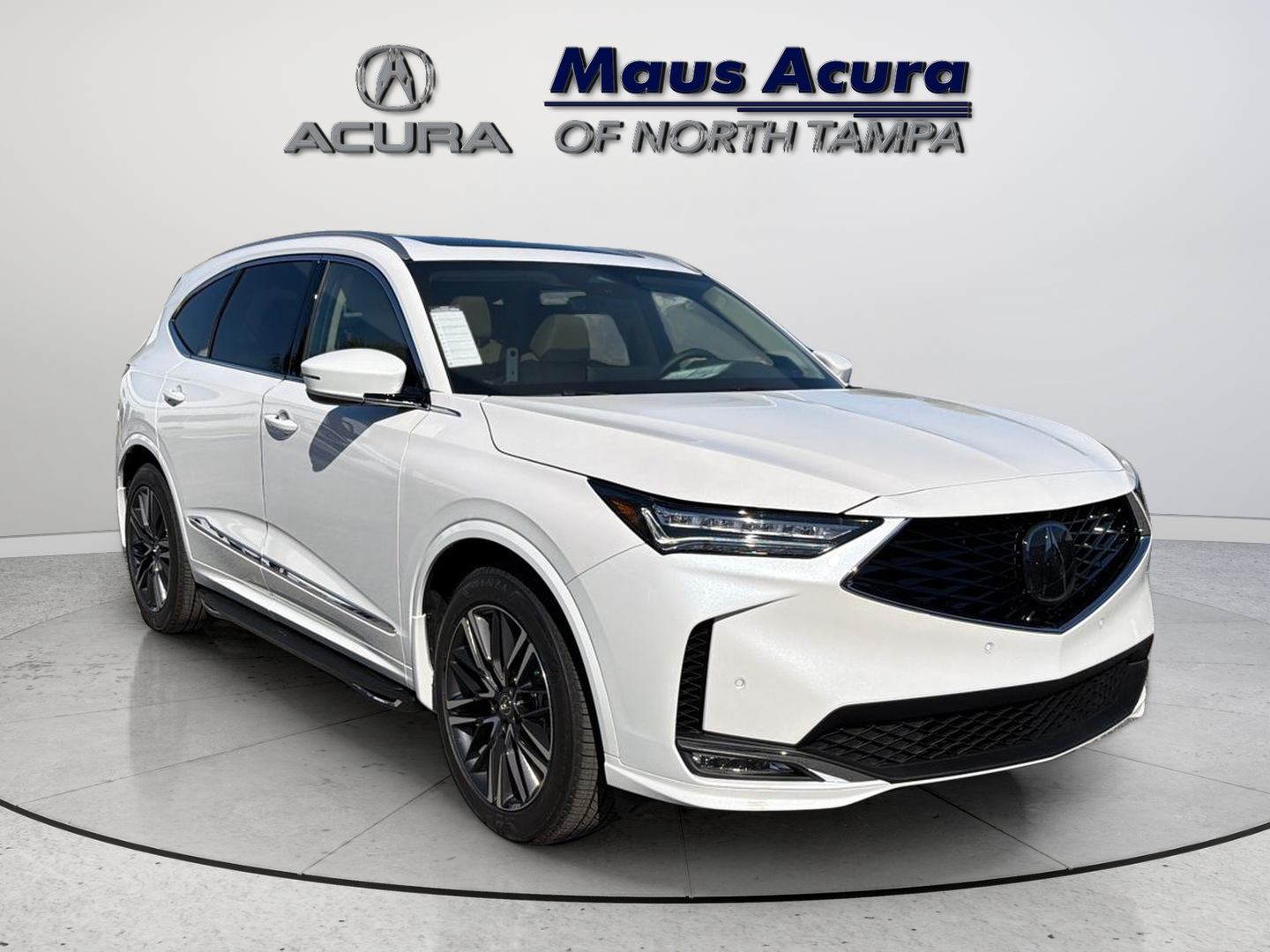 Platinum White 2026 Acura MDX SUV / Crossover All-Wheel Drive Automatic