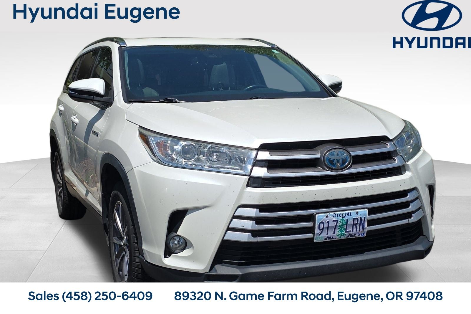 2019 Toyota Highlander Hybrid XLE AWD