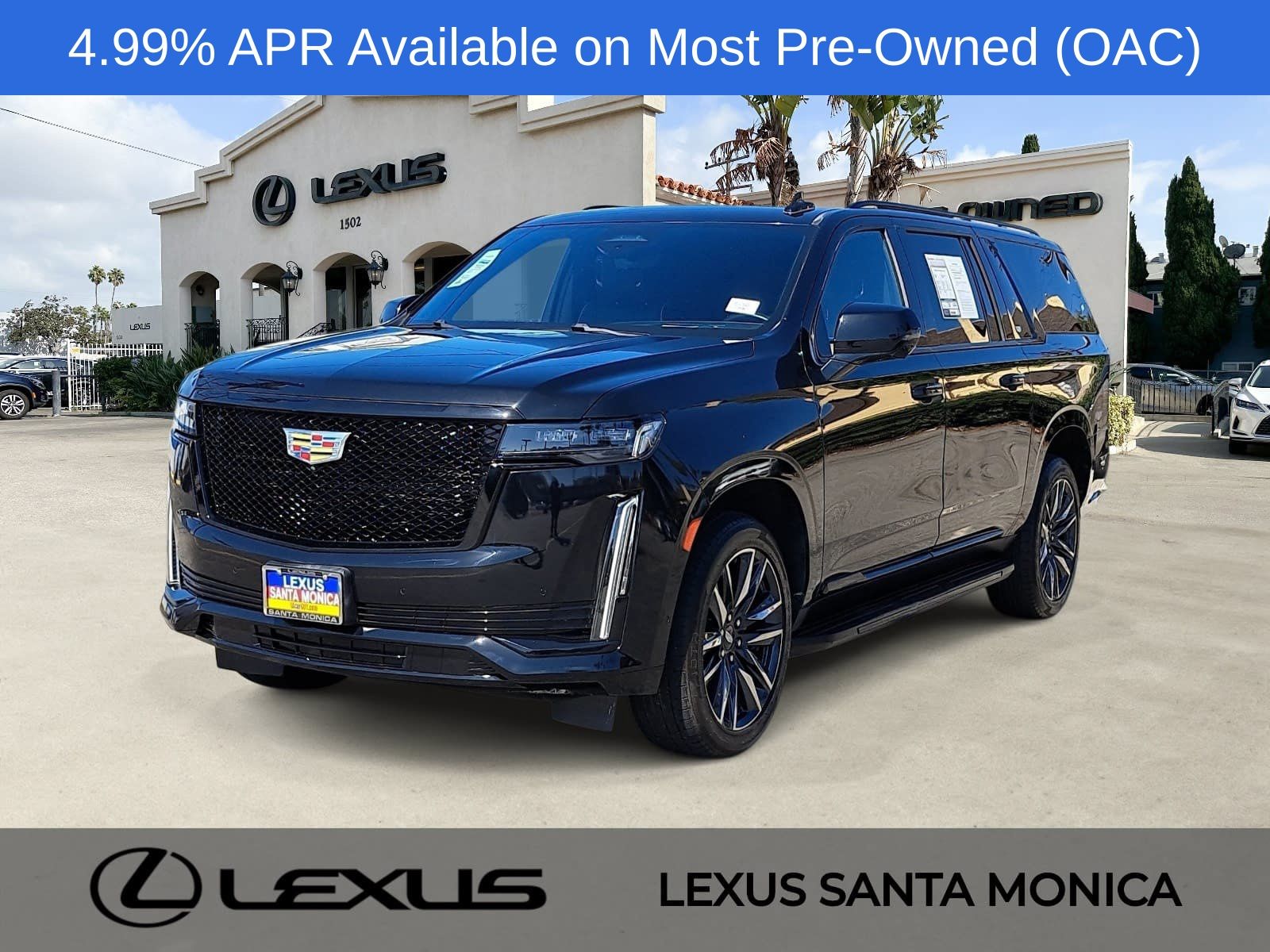 Black Raven 2023 Cadillac Escalade ESV SUV / Crossover Four-Wheel Drive Automatic