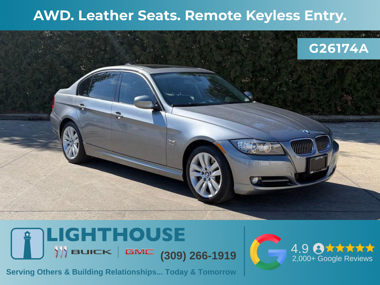 2011 BMW 3 Series 335i xDrive Sedan AWD