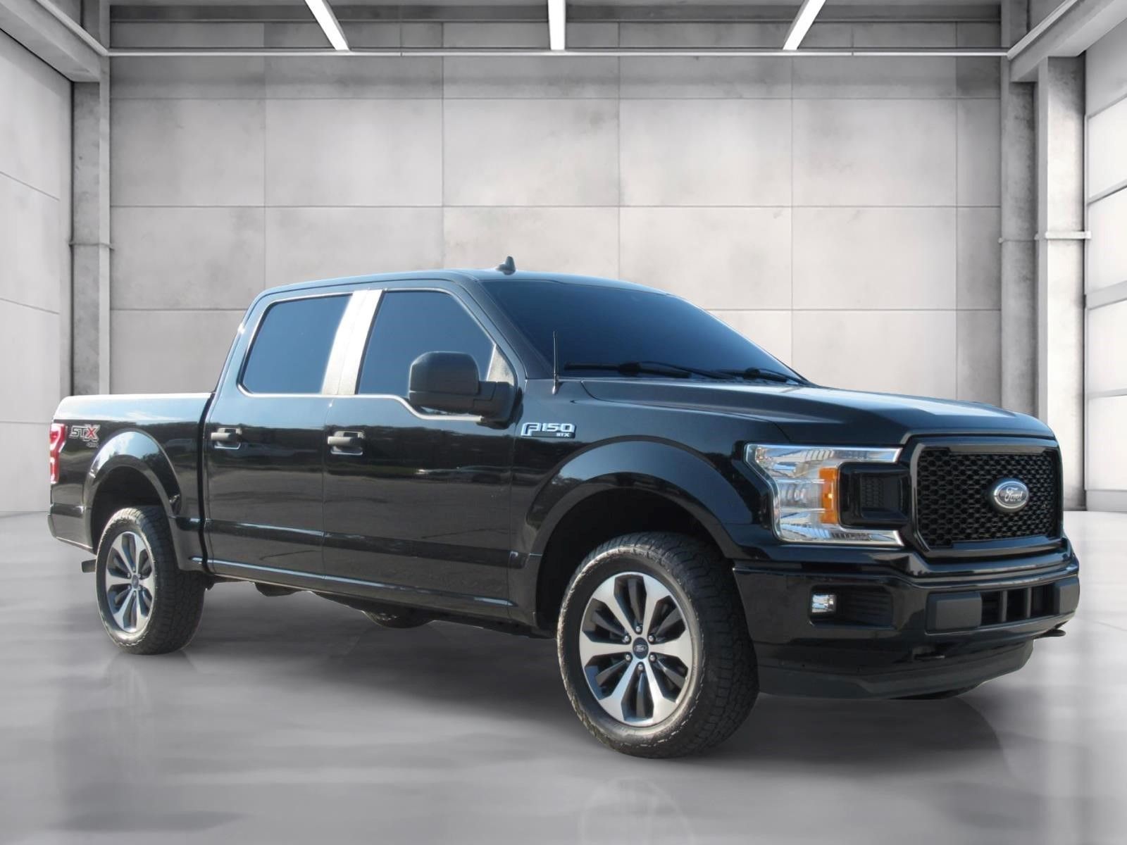 Agate Black Metallic 2020 Ford F-150 Pickup Truck Four-Wheel Drive Automatic