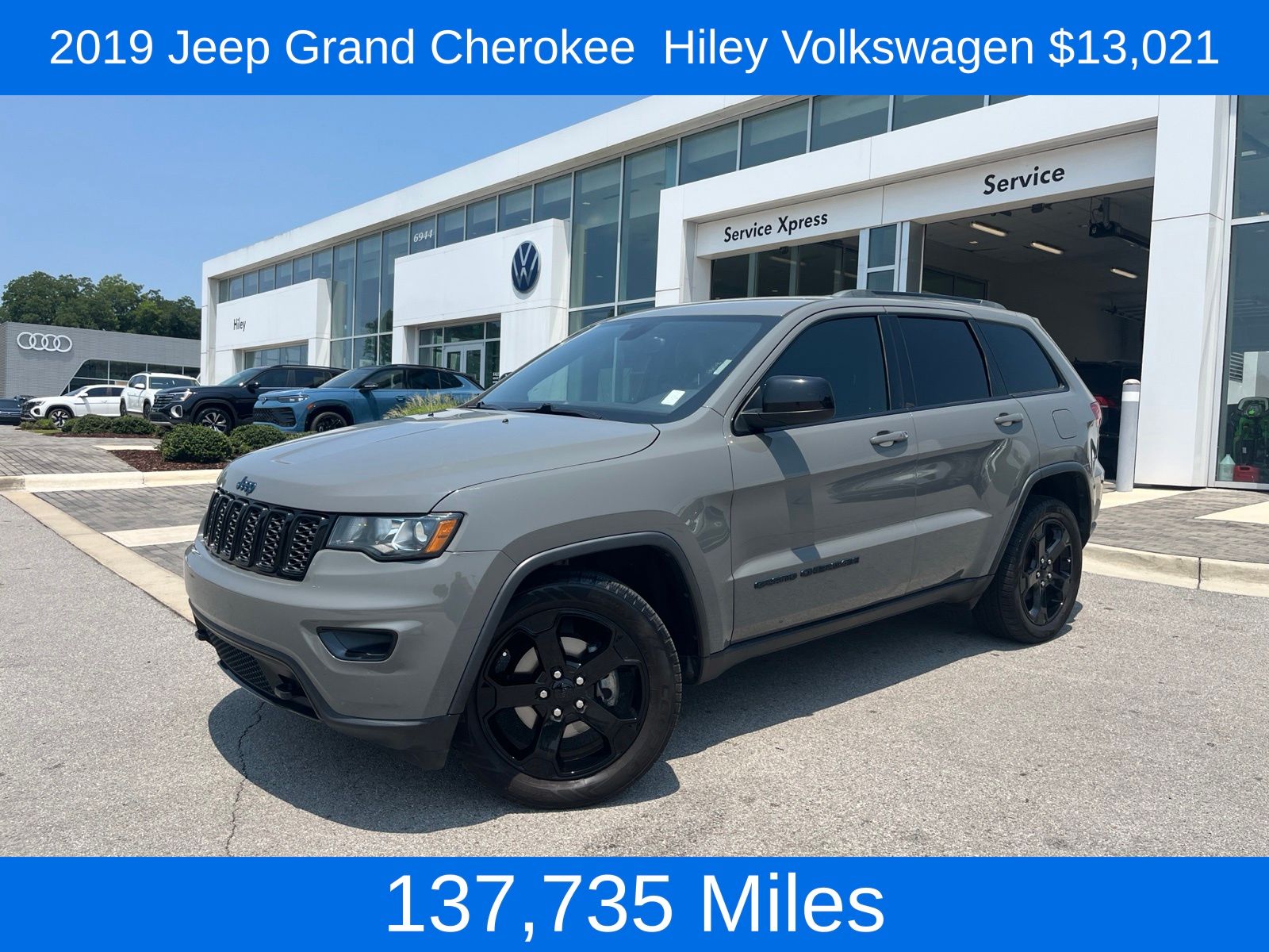 Sting-Gray Clearcoat 2019 Jeep Grand Cherokee SUV / Crossover 4X2 8-Speed Automatic