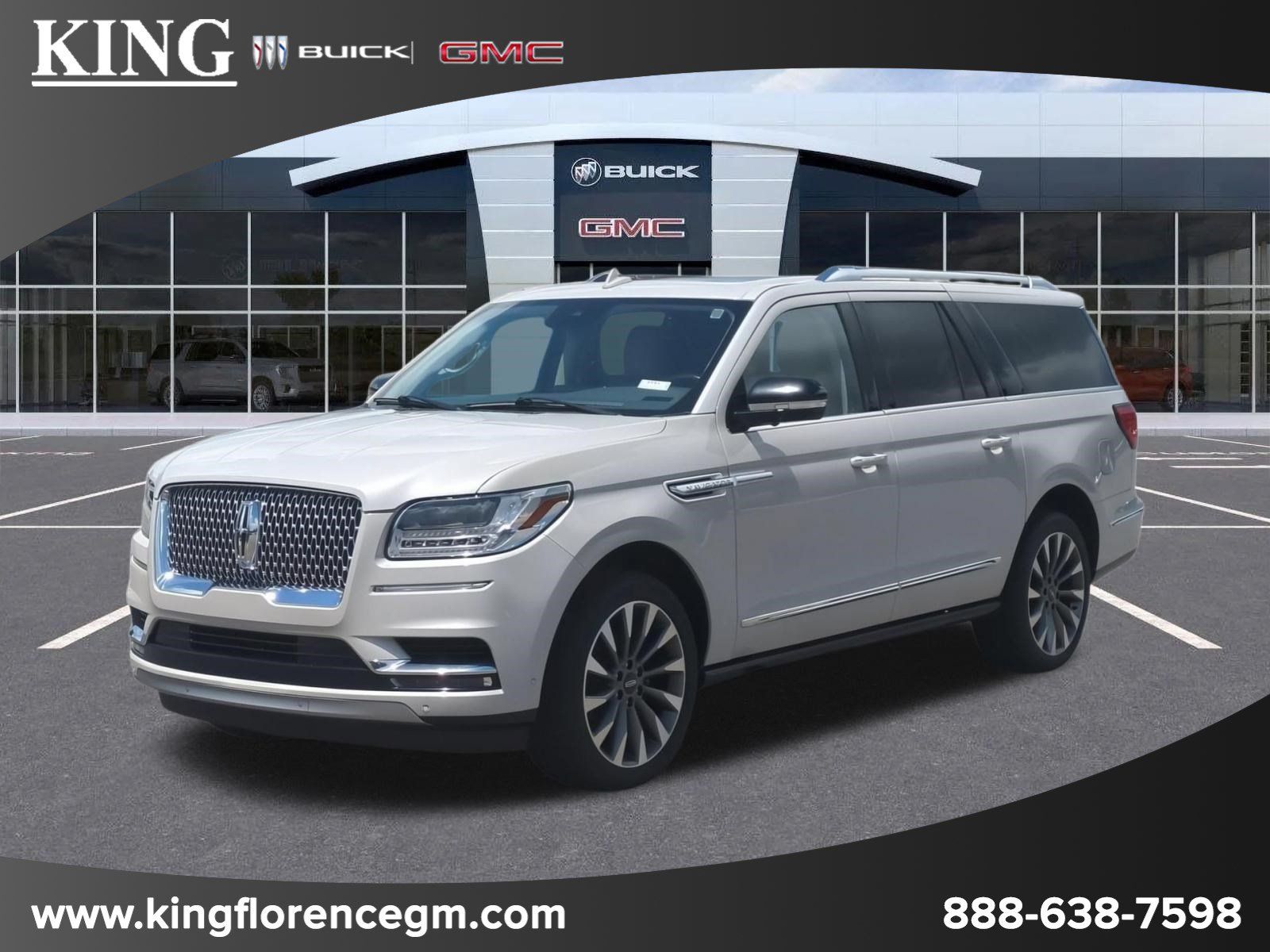 Ceramic White 2021 Lincoln Navigator SUV / Crossover Four-Wheel Drive Automatic