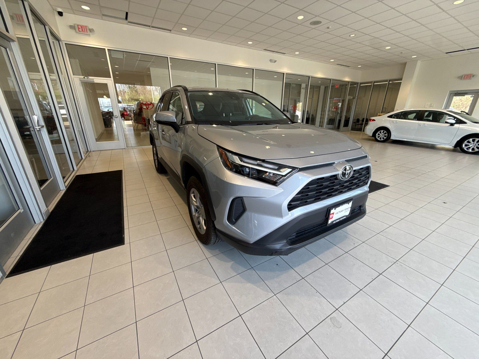 Silver Sky Metallic 2025 Toyota RAV4 Hybrid XLE AWD SUV / Crossover All-Wheel Drive Continuously Variable Transmission