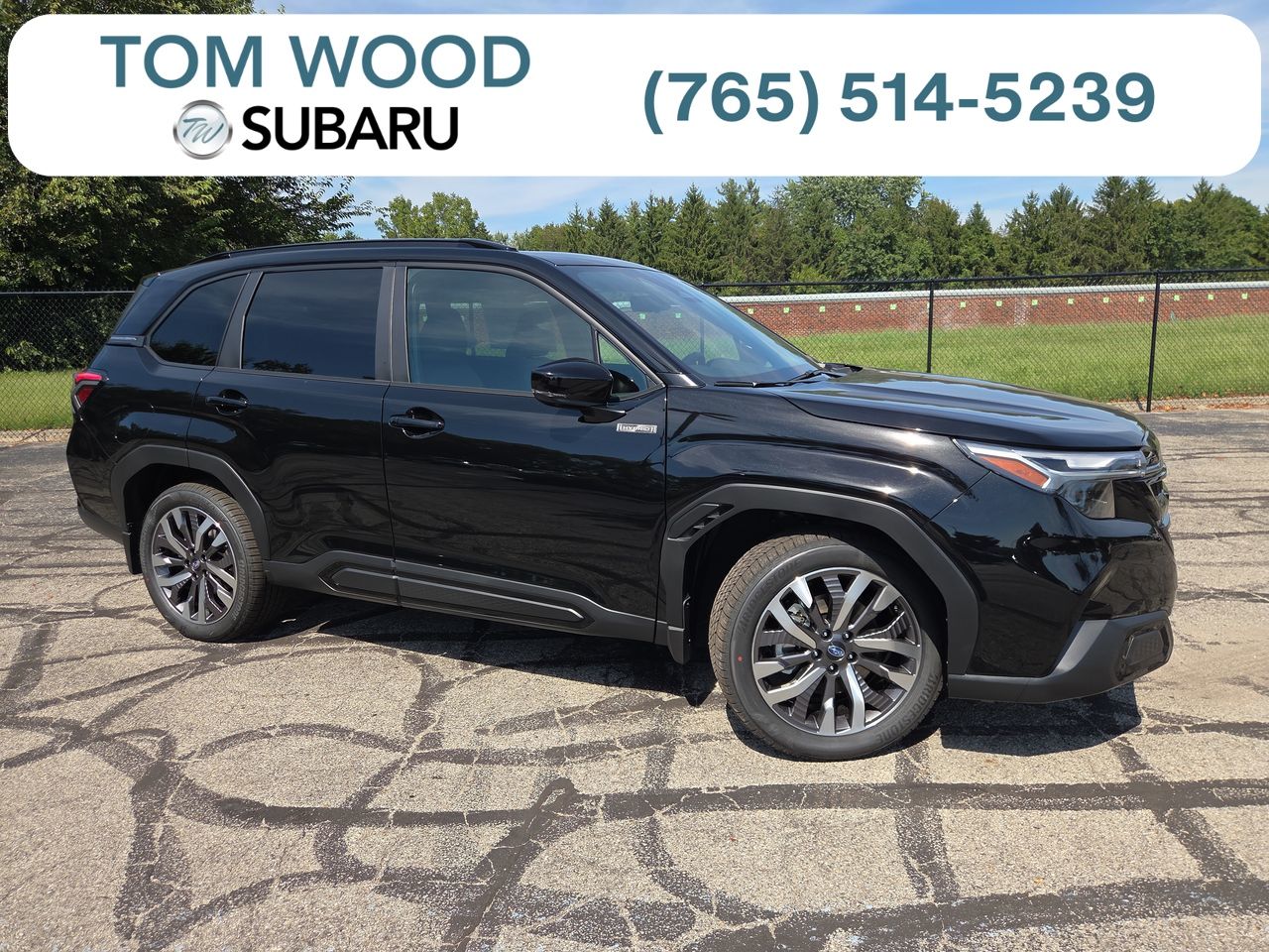 Crystal Black Silica 2026 Subaru Forester Hybrid SUV / Crossover All-Wheel Drive Continuously Variable Transmission