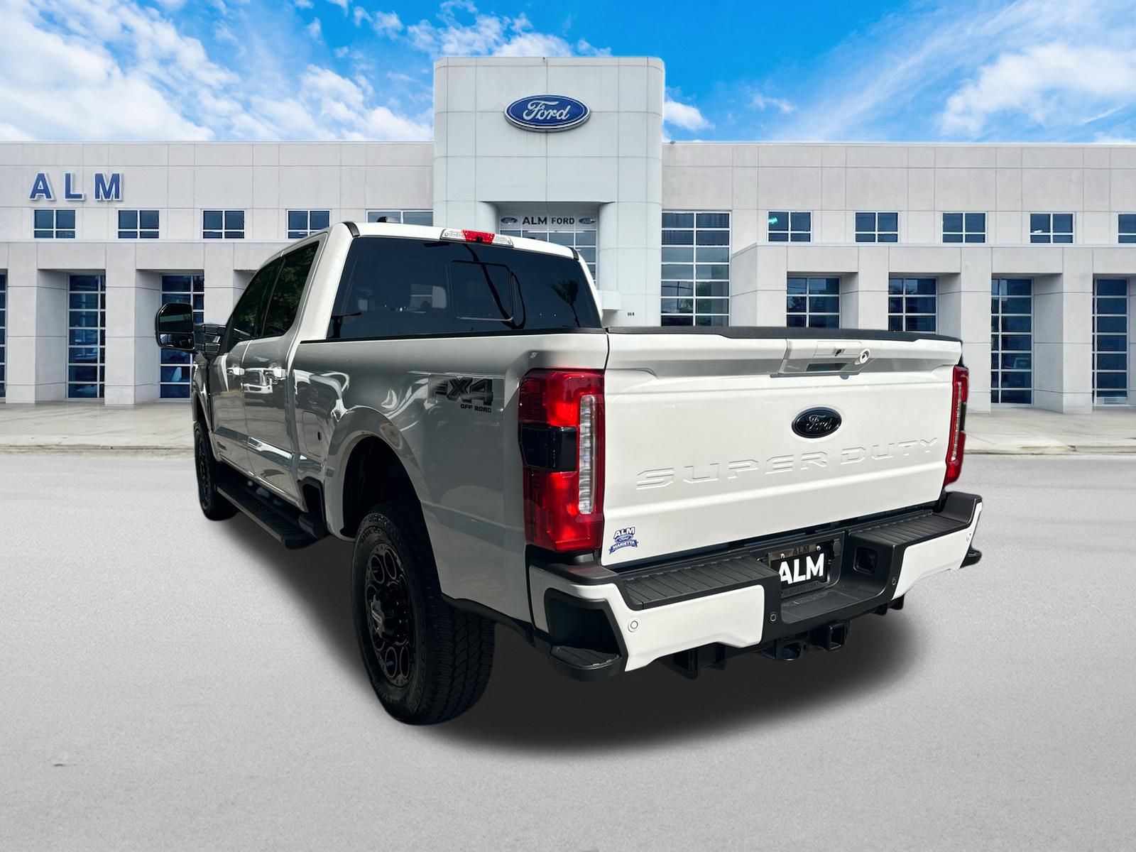 New 2026 Star White Metallic Tri-Coat Ford F-350® Lariat® image 8