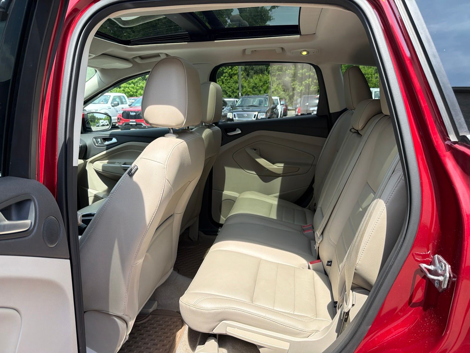 Used 2016 Ruby Red Metallic Ford Titanium image 7