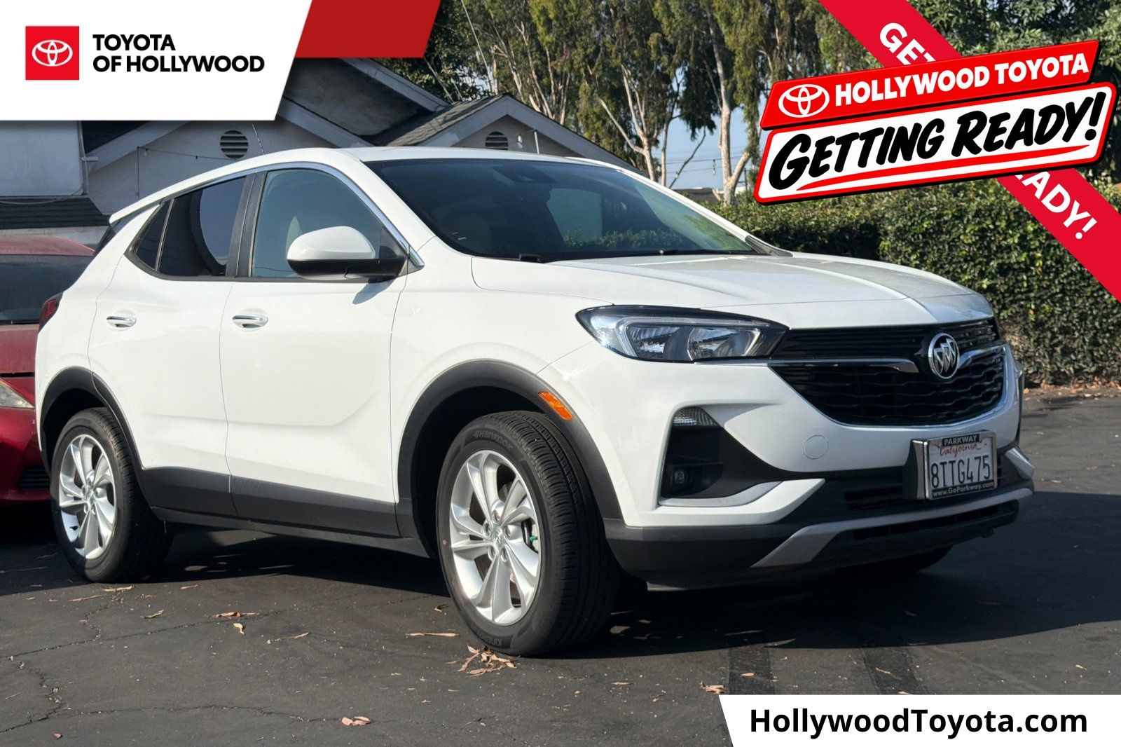 Summit White 2020 Buick Encore GX SUV / Crossover Front-Wheel Drive Continuously Variable Transmission