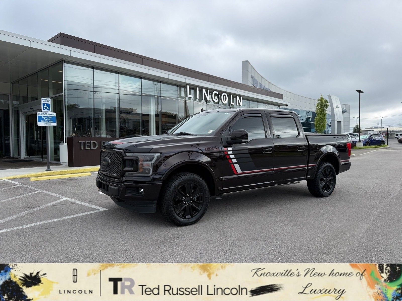 Magma Red 2020 Ford F-150 Pickup Truck Four-Wheel Drive Automatic