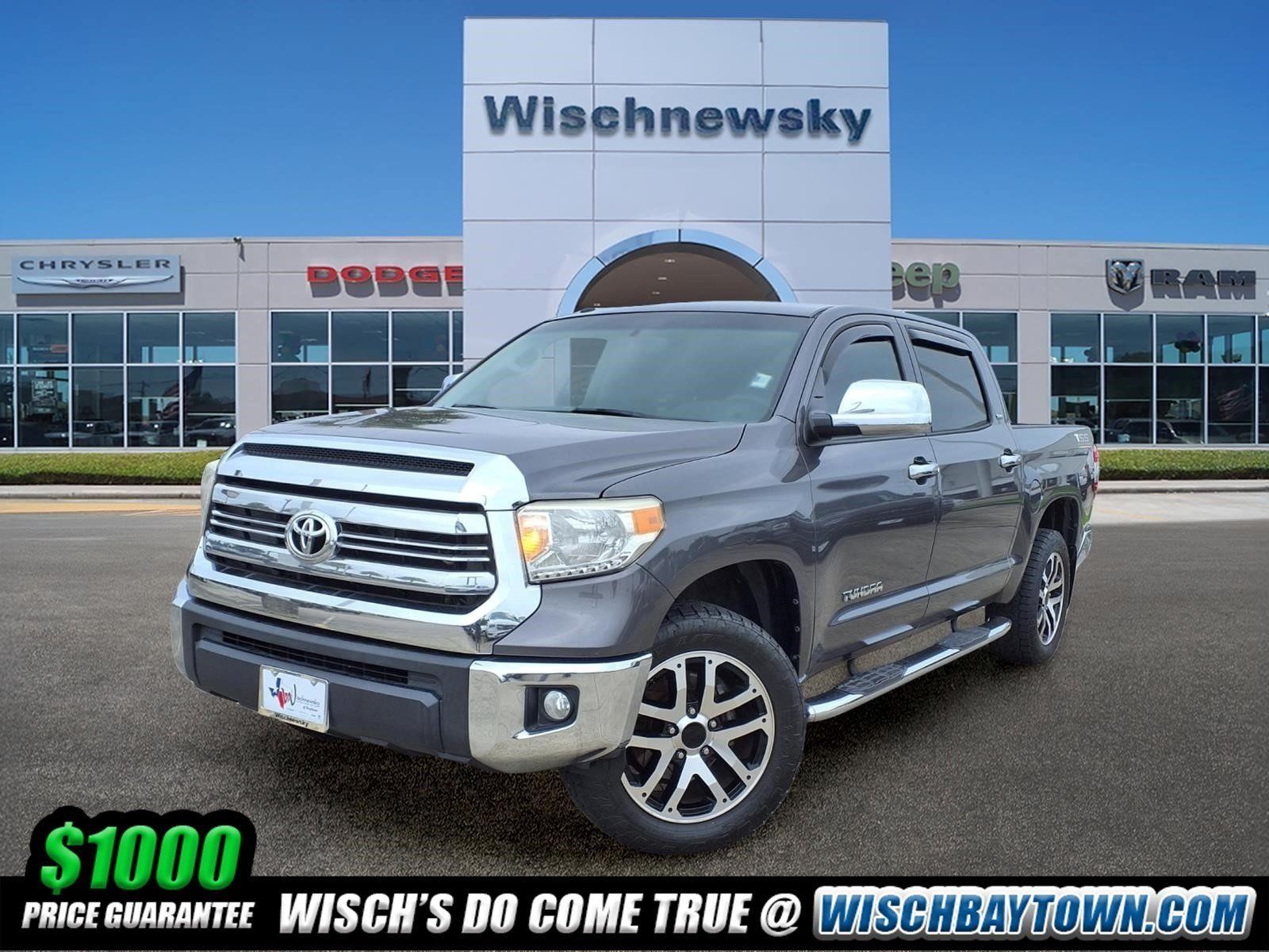 Magnetic Gray Metallic 2017 Toyota Tundra Pickup Truck 4X2 6-Speed Automatic Overdrive