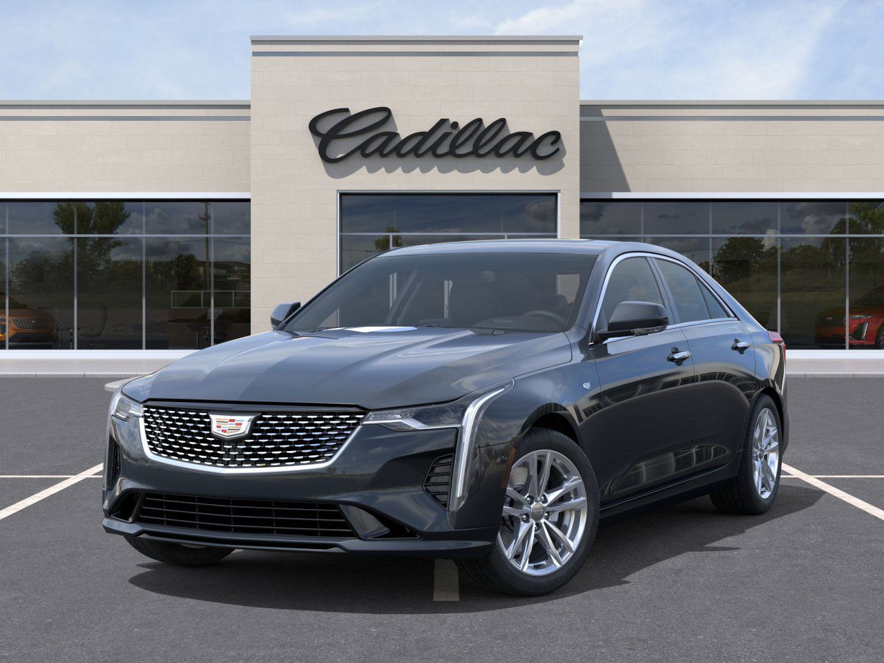 2026 Cadillac CT4 Luxury Black at Ross Downing Buick GMC