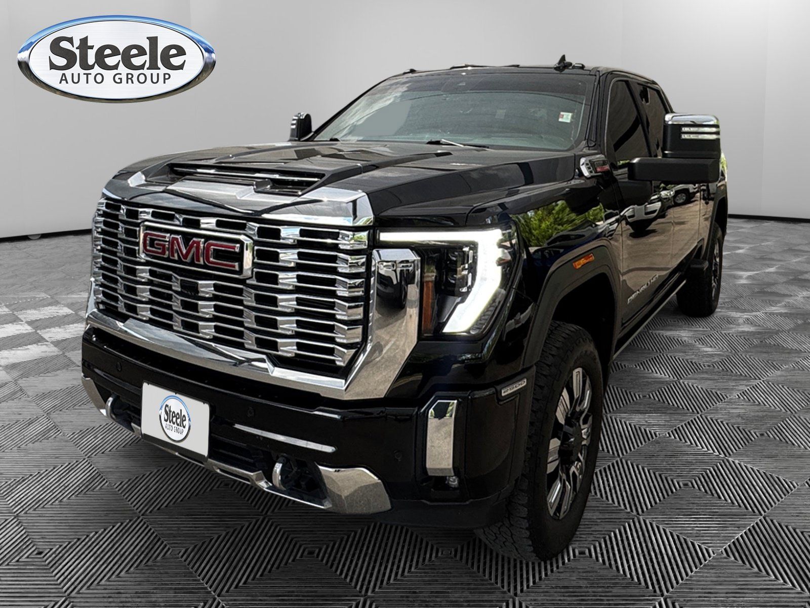 Onyx Black 2024 GMC Sierra 2500HD Pickup Truck Four-Wheel Drive Automatic
