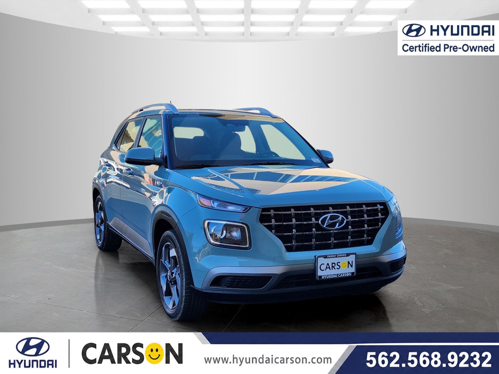 Mirage Green 2026 Hyundai Venue SUV / Crossover Front-Wheel Drive Continuously Variable Transmission