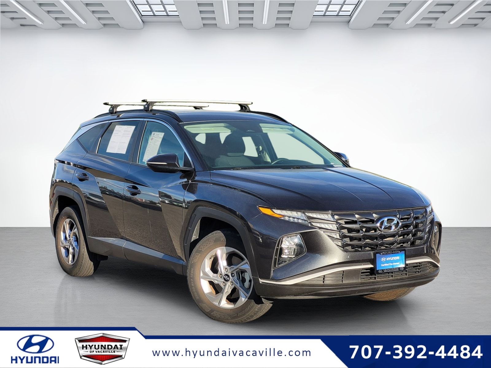 Portofino Gray 2023 Hyundai Tucson SEL AWD SUV / Crossover All-Wheel Drive 8-Speed Automatic