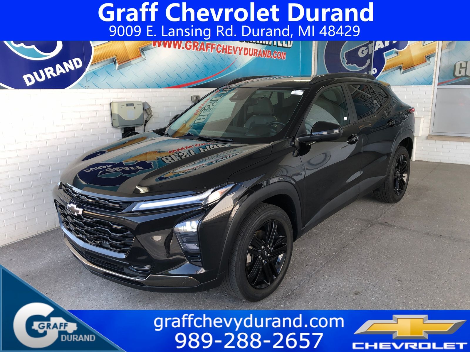 Mosaic Black Metallic 2024 Chevrolet Trax SUV / Crossover Front-Wheel Drive 6-Speed Automatic