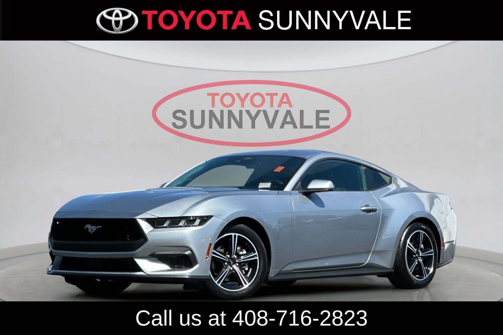 Silver Metallic 2024 Ford Mustang Coupe Rear-Wheel Drive Automatic