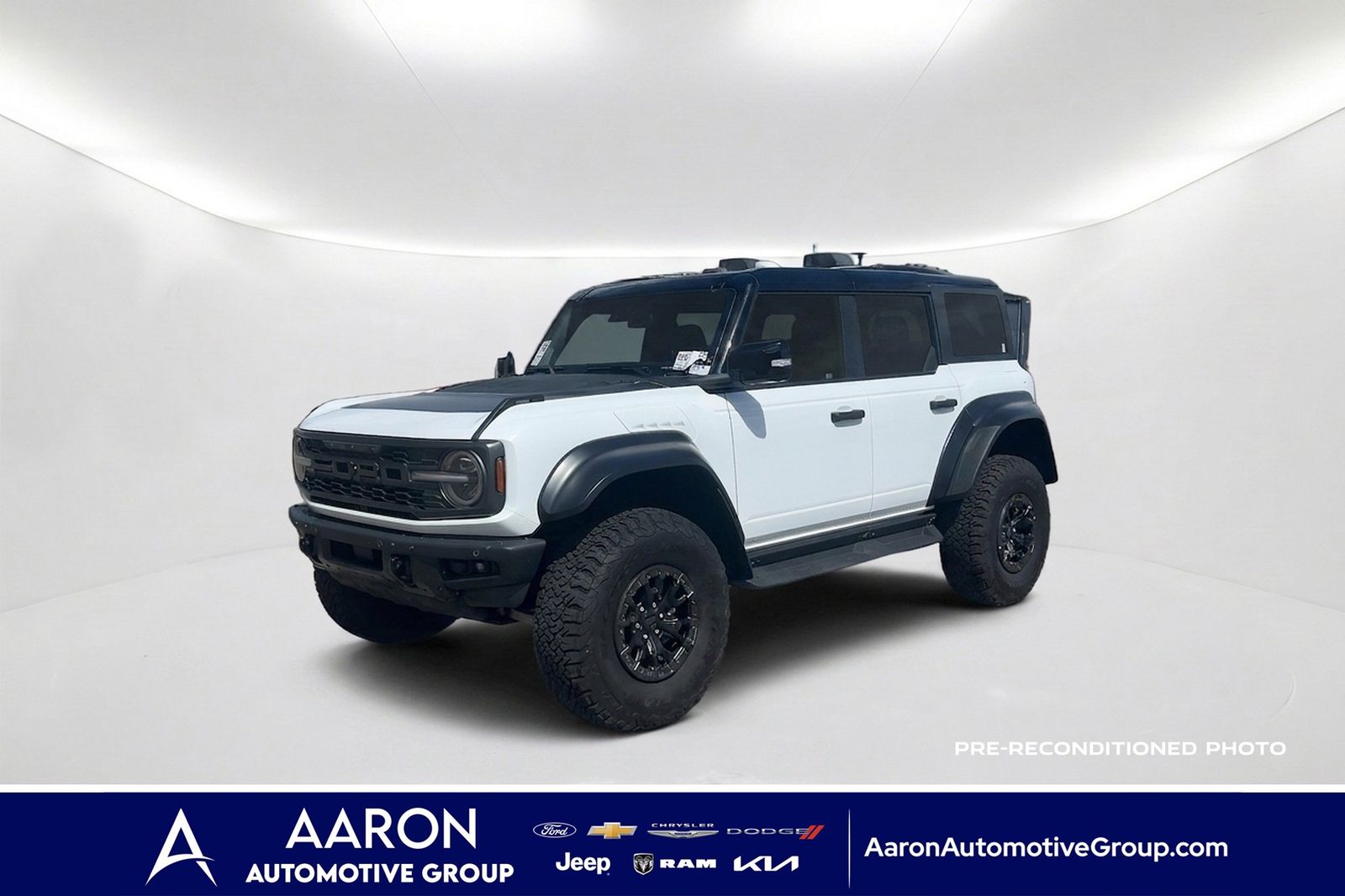 Oxford White 2025 Ford Bronco Raptor SUV / Crossover Four-Wheel Drive Automatic