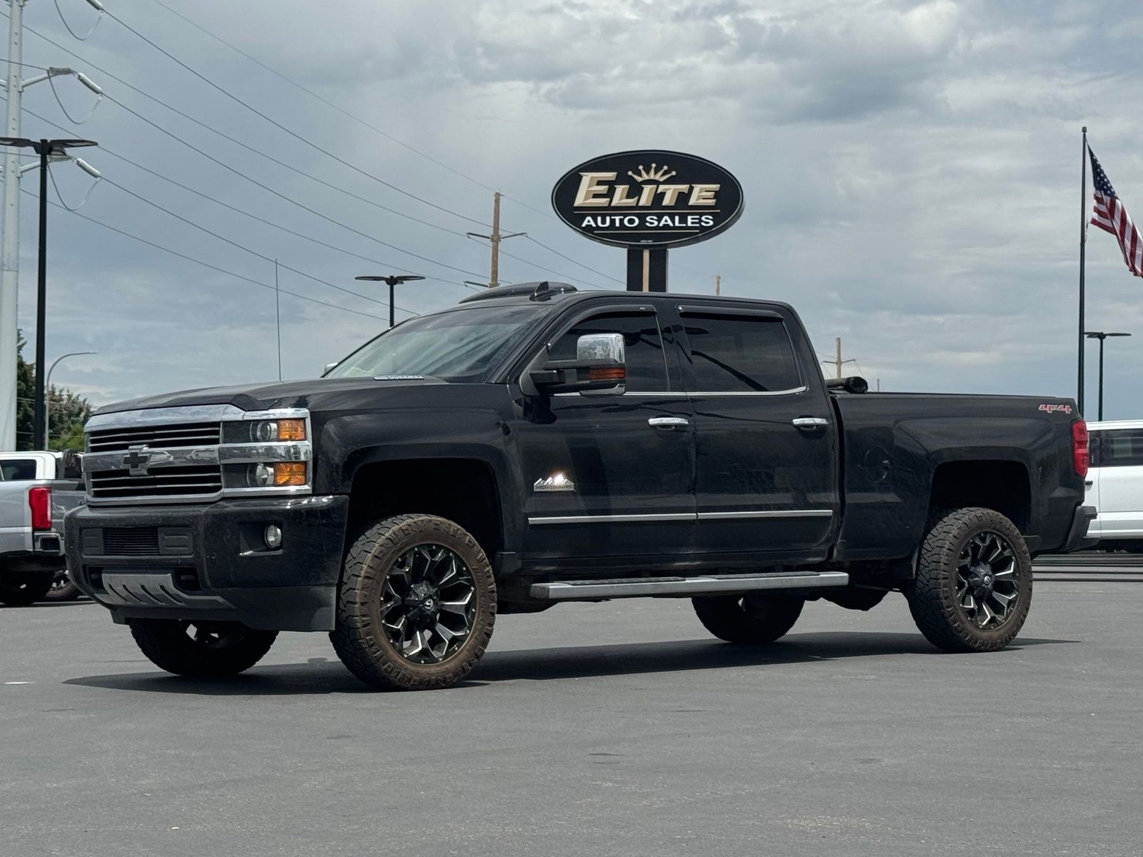 Black 2016 Chevrolet Silverado 2500HD Pickup Truck Four-Wheel Drive 6-Speed Automatic