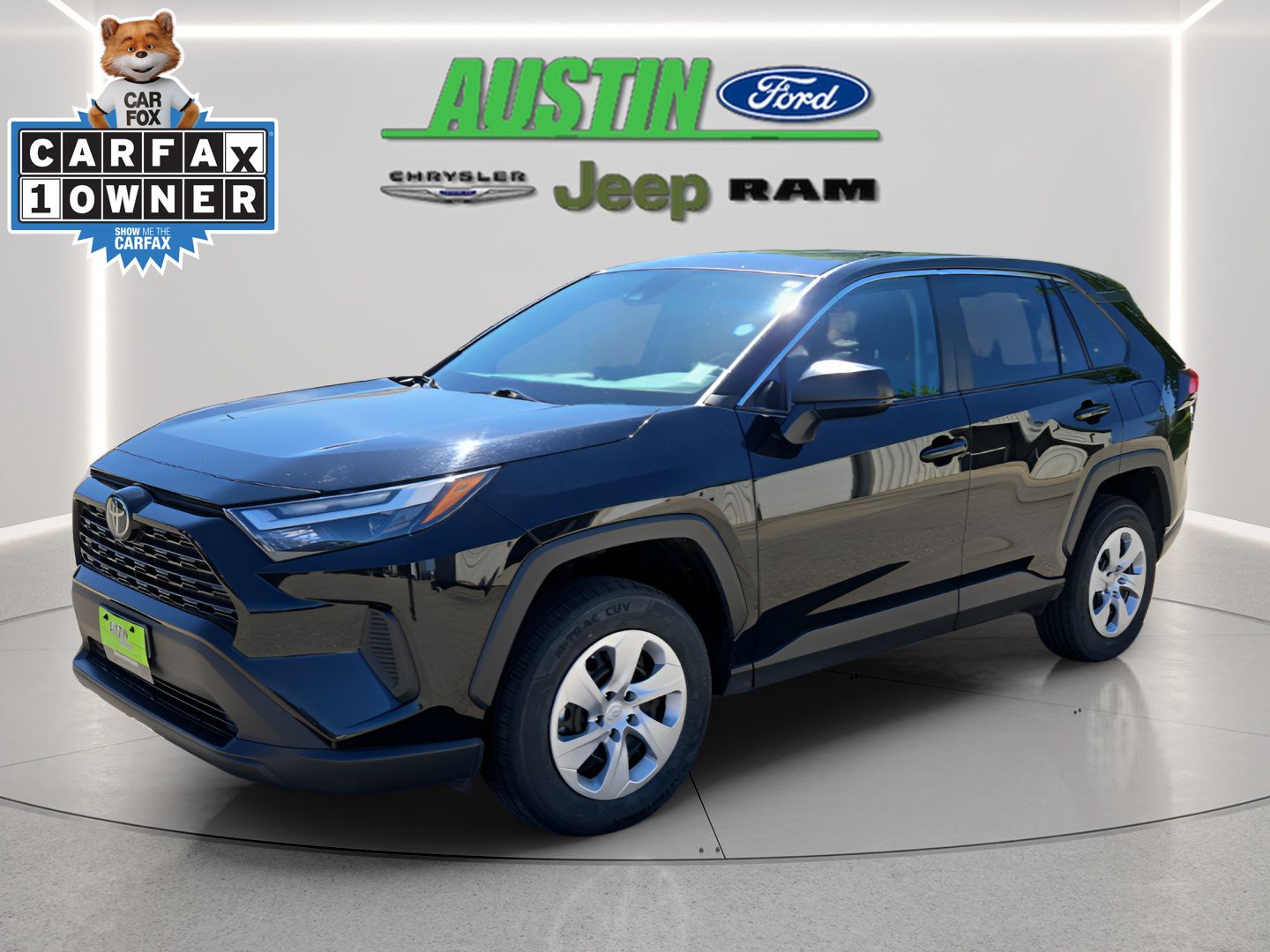 Midnight Black Metallic 2024 Toyota RAV4 SUV / Crossover All-Wheel Drive 8-Speed Automatic