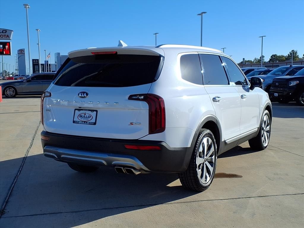 2021 Kia Telluride S White at Joe Myers Mazda Kia