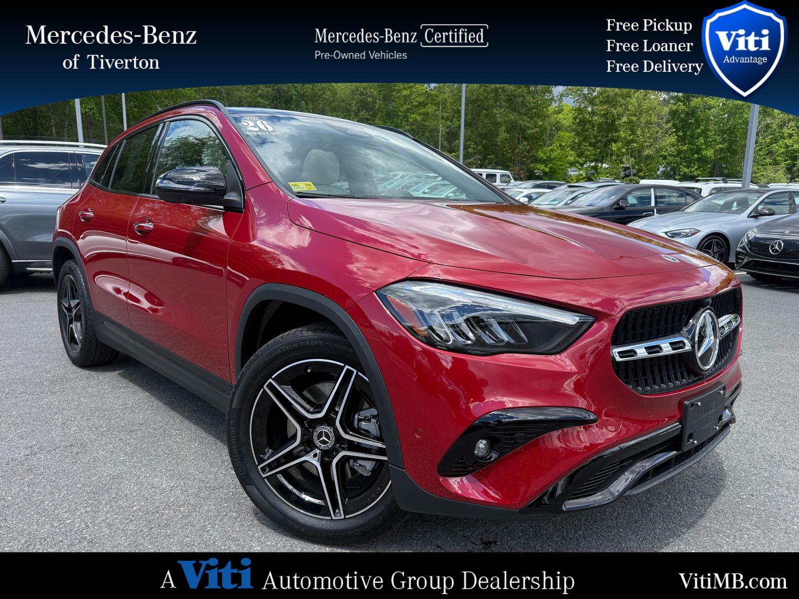 MANUFAKTUR Patagonia Red 2026 Mercedes-Benz GLA SUV / Crossover Front-Wheel Drive 8-Speed Dual Clutch