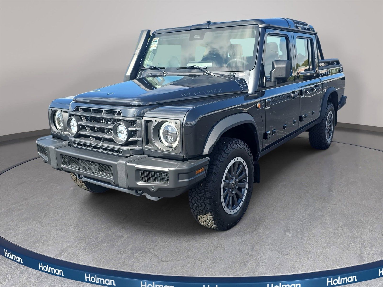 Donny Gray Metallic 2026 Ineos Quartermaster Trialmaster 4WD Pickup Truck Four-Wheel Drive 8-Speed Automatic