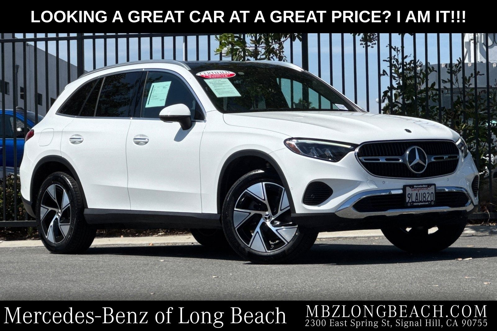 Polar White 2024 Mercedes-Benz GLC 300 RWD SUV / Crossover Rear-Wheel Drive 9-Speed Automatic