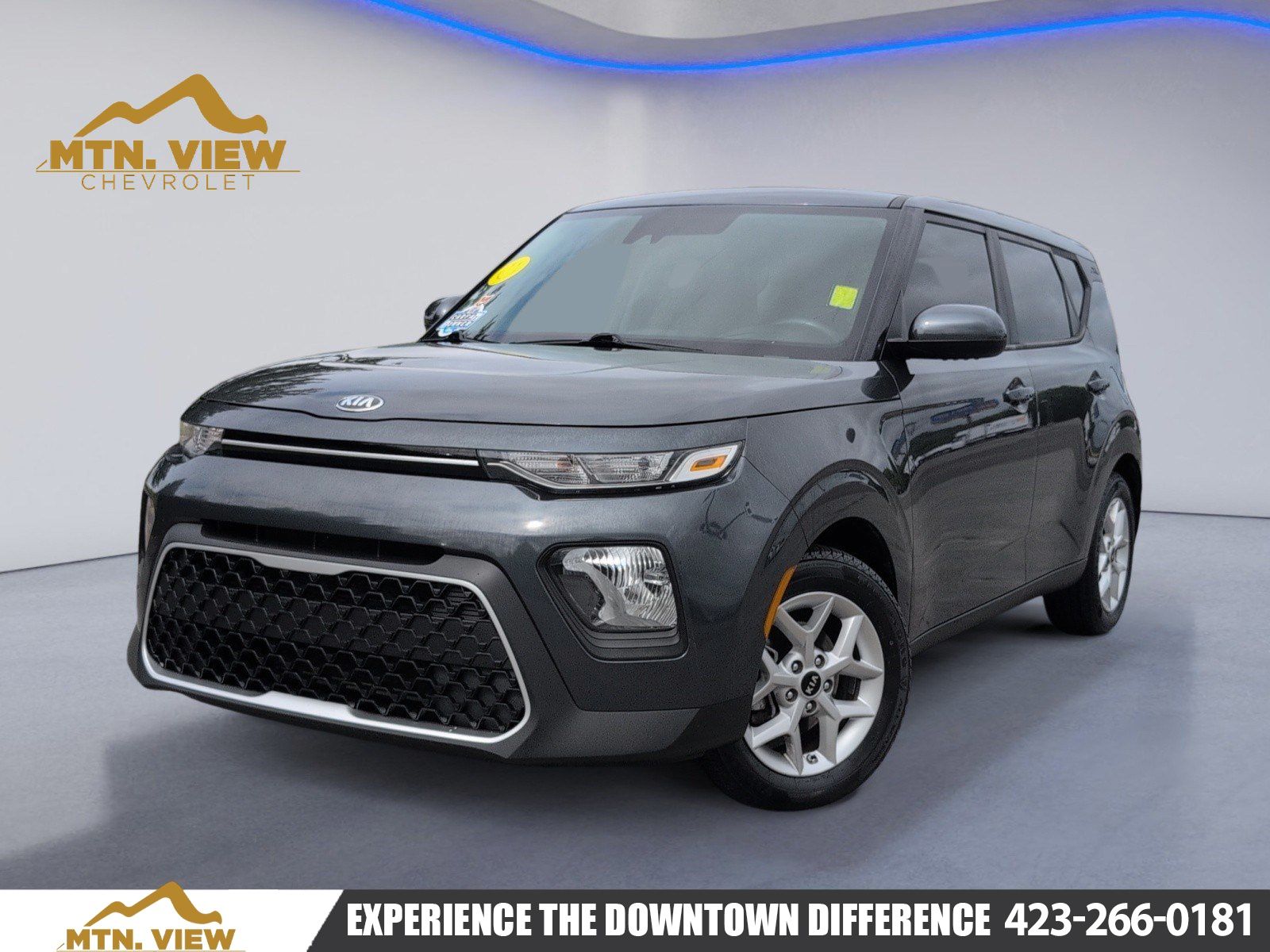 Gravity Gray 2020 Kia Soul S FWD SUV / Crossover Front-Wheel Drive Continuously Variable Transmission