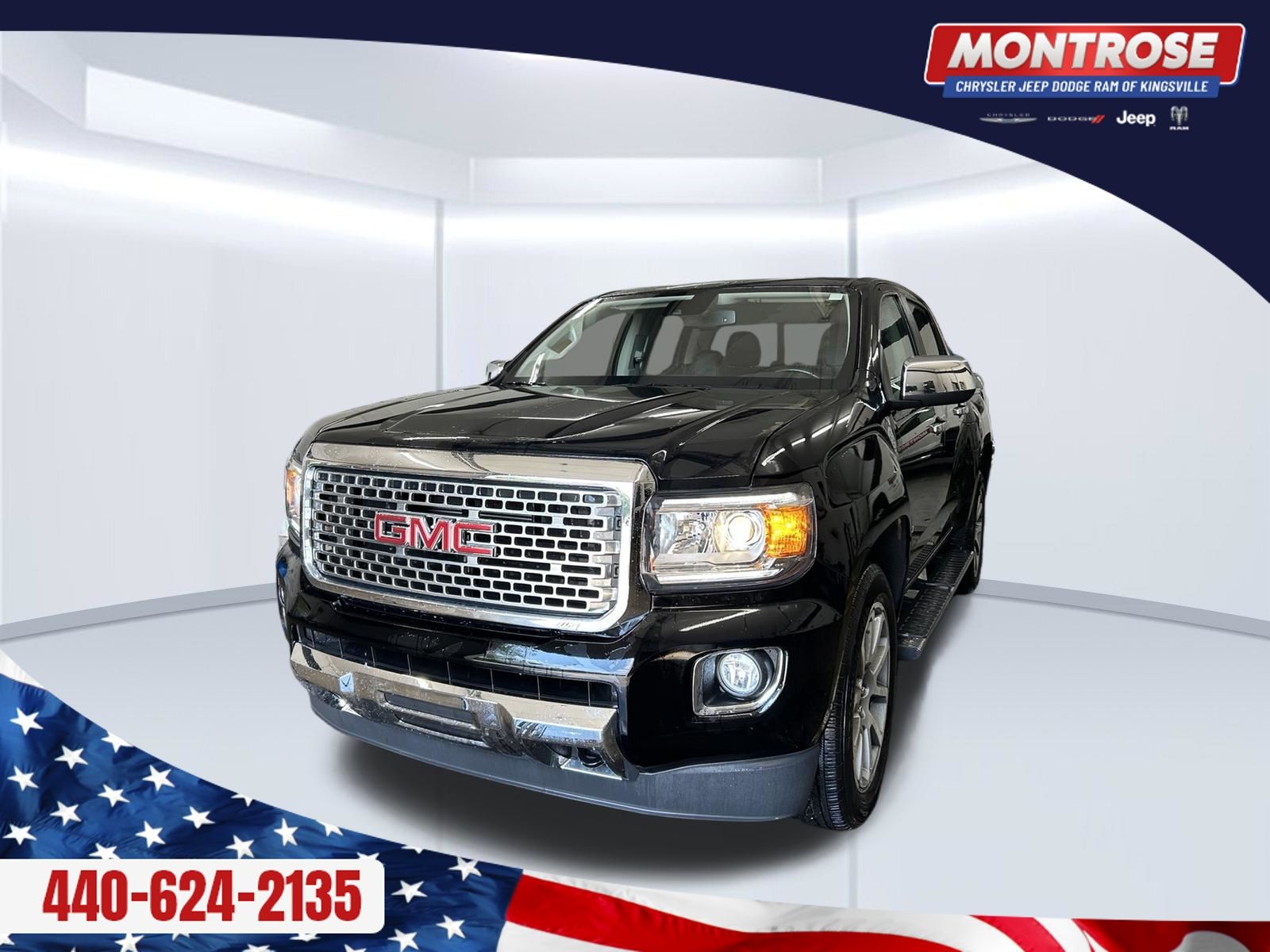 Onyx Black 2020 GMC Canyon Pickup Truck Four-Wheel Drive 8-Speed Automatic