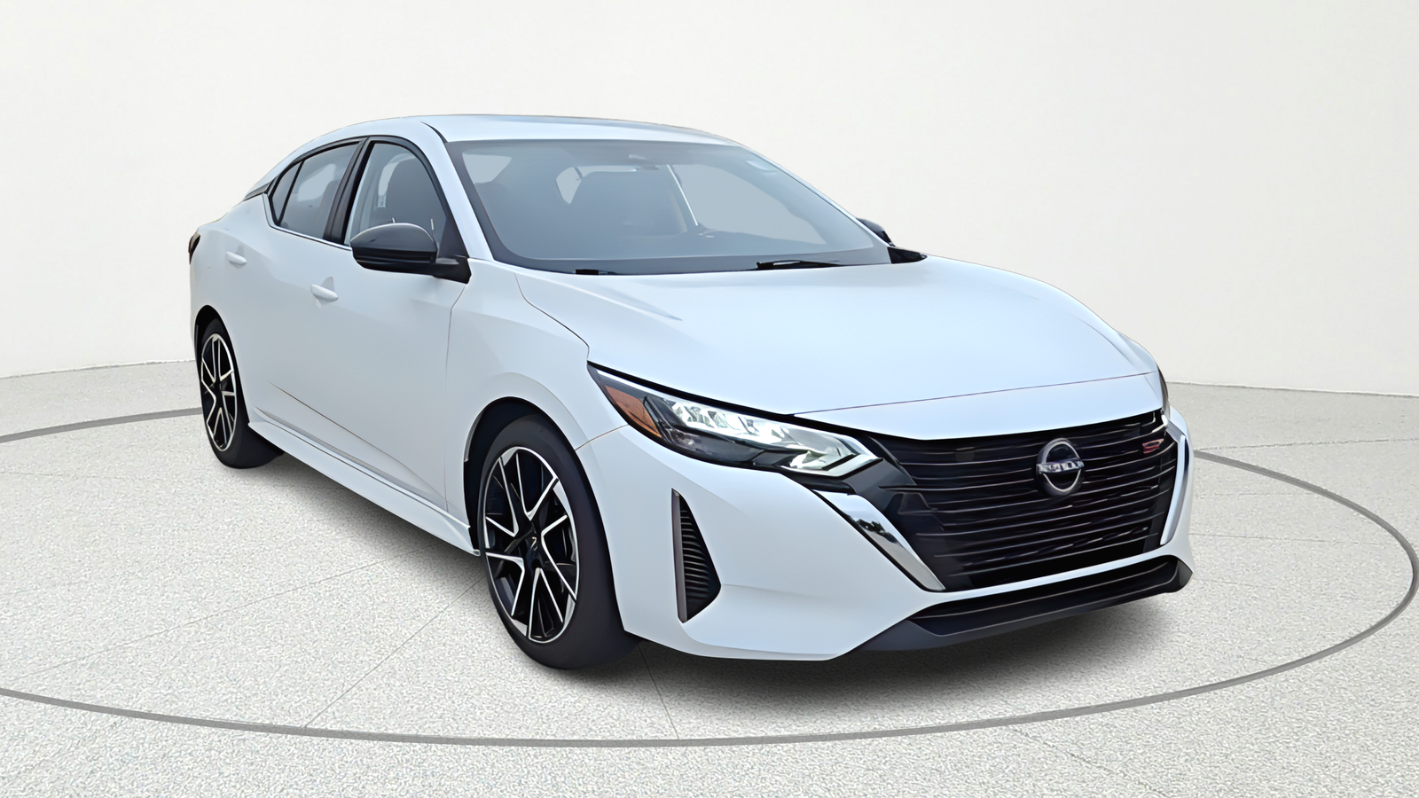 Aspen White Tricoat 2025 Nissan Sentra SR FWD Sedan Front-Wheel Drive Continuously Variable Transmission