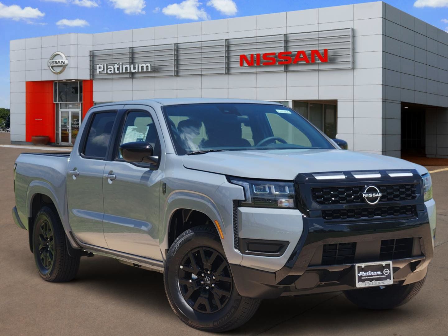 Boulder Gray Pearl 2026 Nissan Frontier Pickup Truck 4X2 9-Speed Automatic Overdrive