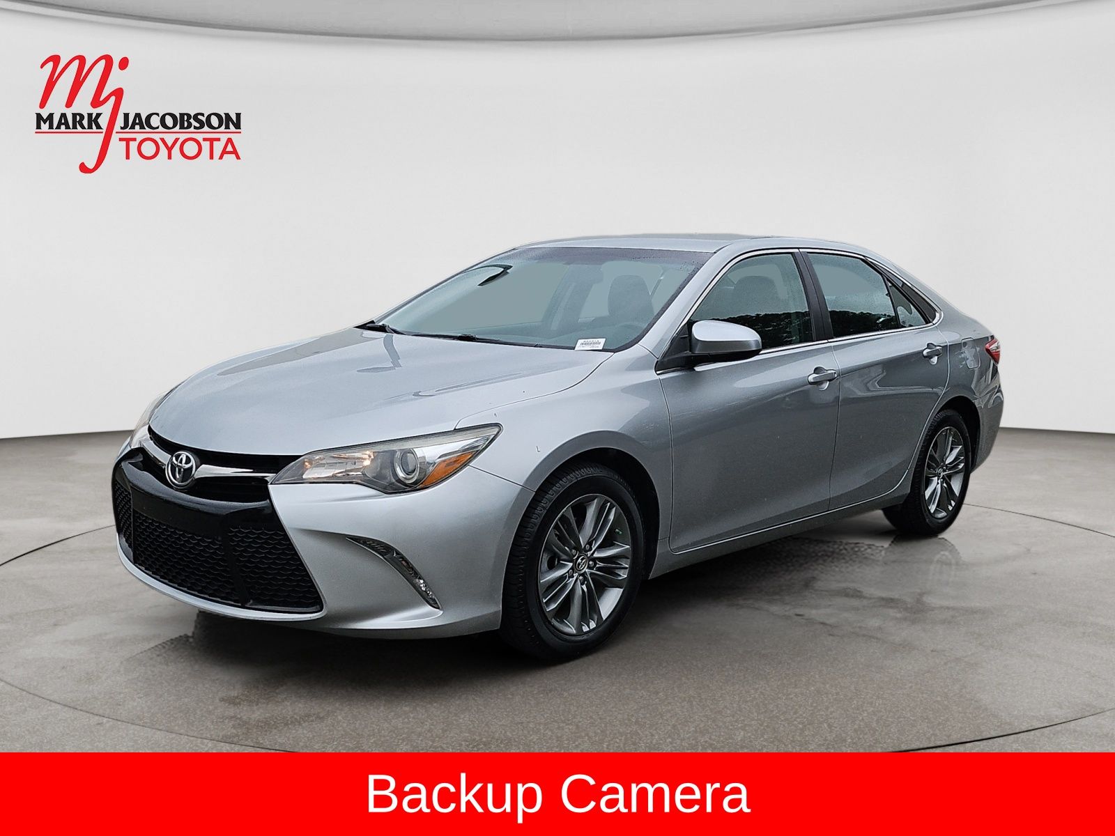 Celestial Silver Metallic 2015 Toyota Camry Sedan Front-Wheel Drive 6-Speed Automatic