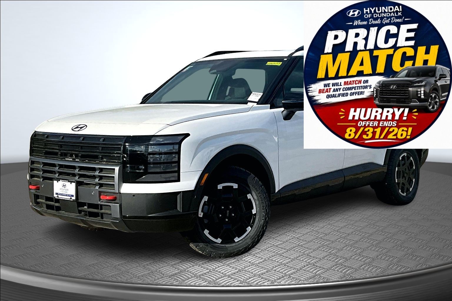 Creamy White Pearl 2026 Hyundai Palisade SUV / Crossover All-Wheel Drive 8-Speed Automatic