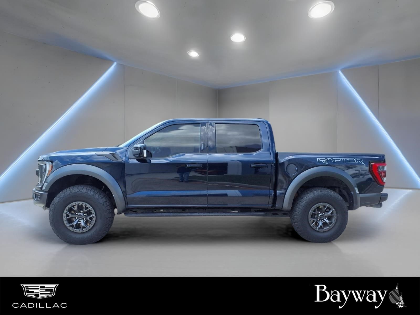 2022 Ford F-150 Raptor Blue at Central Houston Nissan