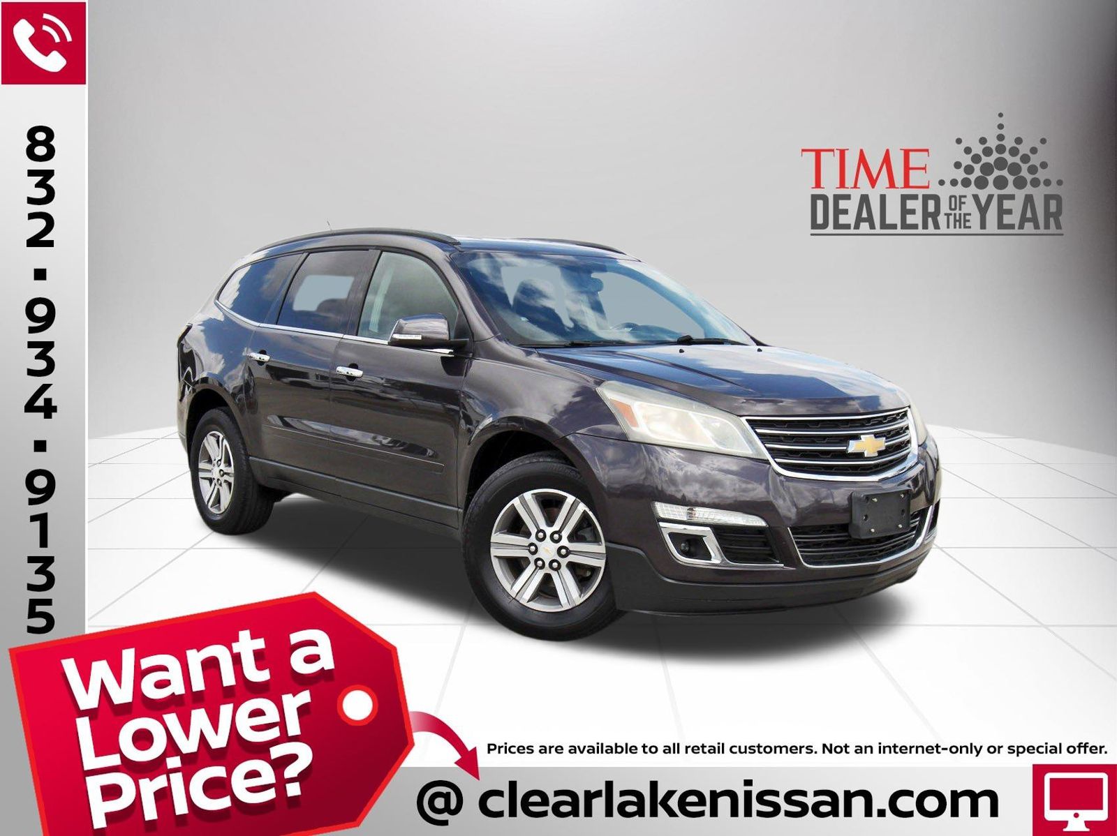 2015 Chevrolet Traverse 1LT FWD