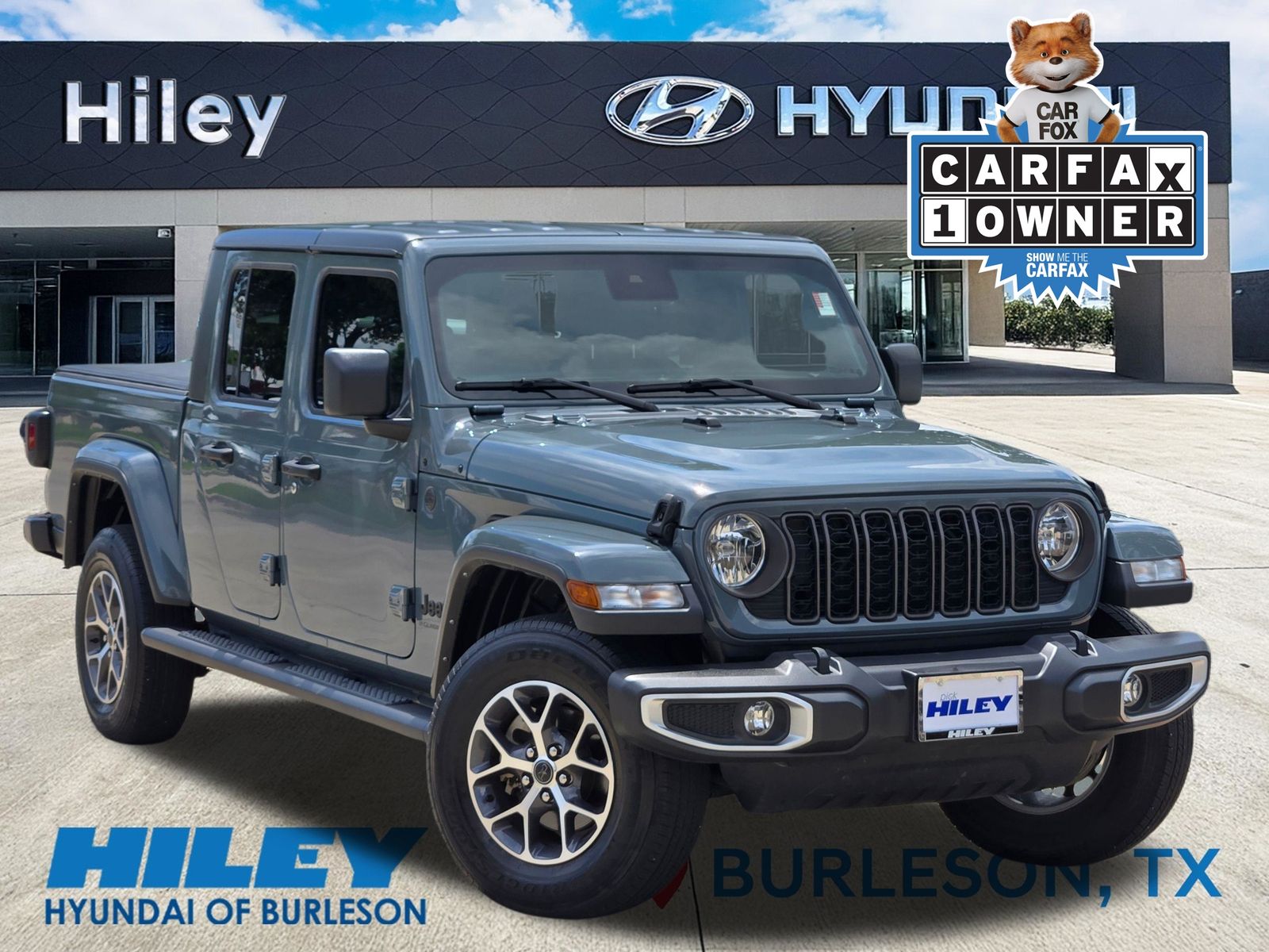 Anvil Clear Coat 2024 Jeep Gladiator Pickup Truck Four-Wheel Drive 8-Speed Automatic