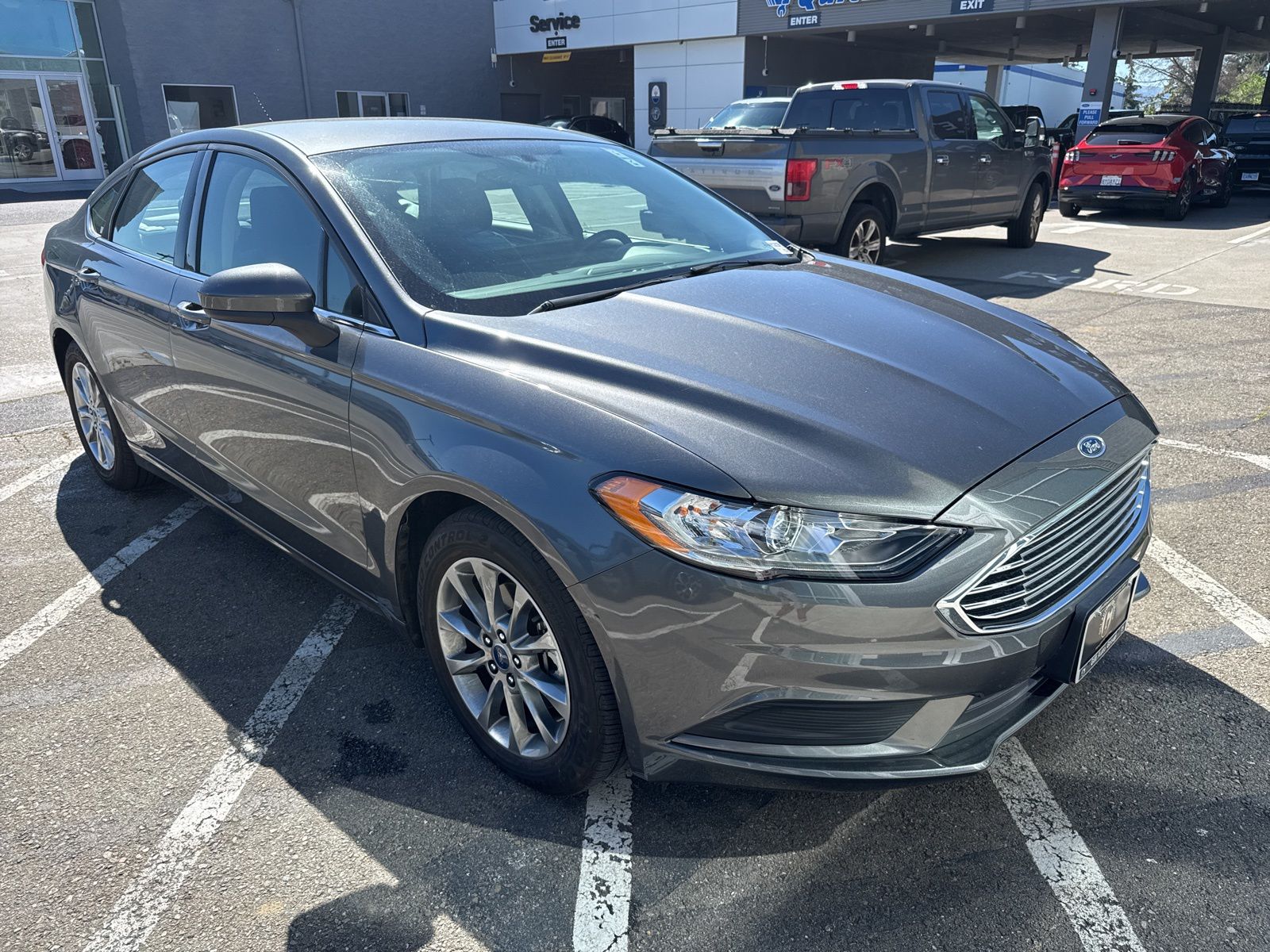Used 2017 Gray Ford SE image 7