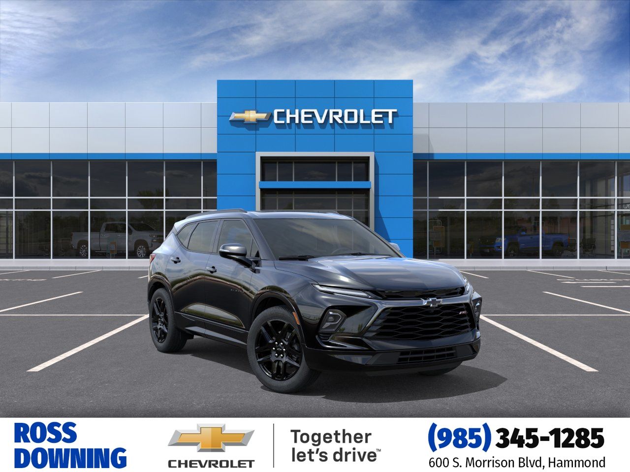 2026 Chevrolet Blazer RS Black at Ross Downing Buick GMC