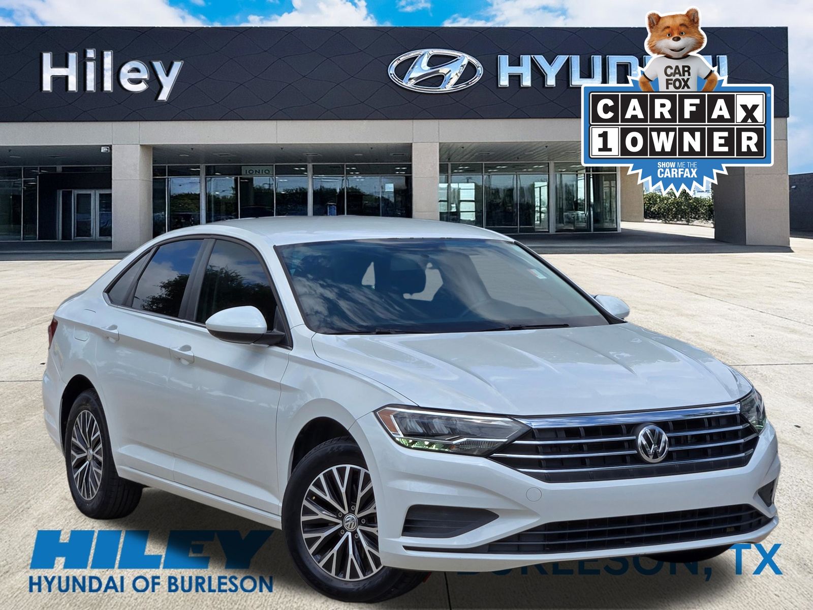 White 2021 Volkswagen Jetta Sedan Front-Wheel Drive 8-Speed Automatic