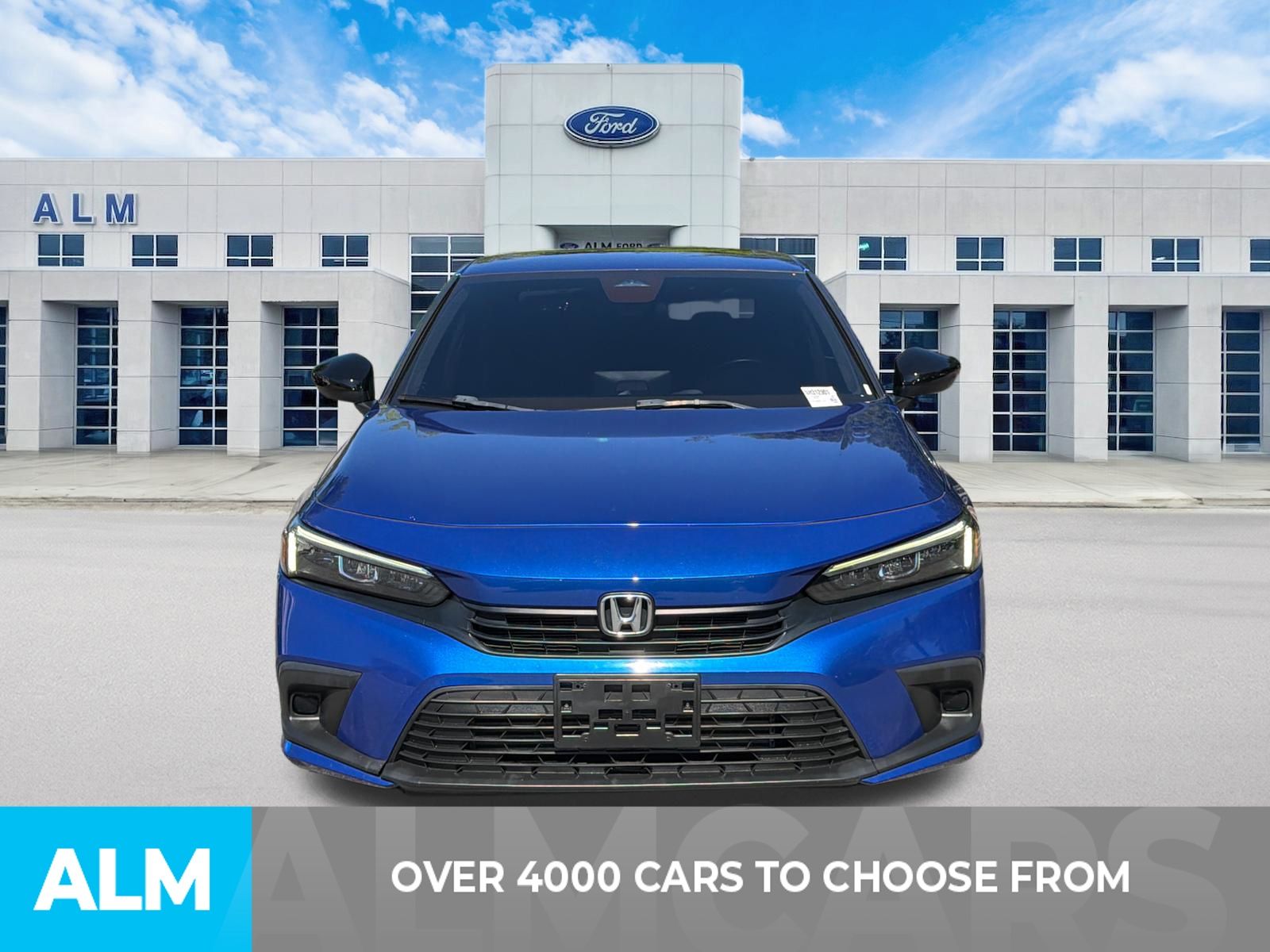 Used 2022 Blue Honda EX image 2