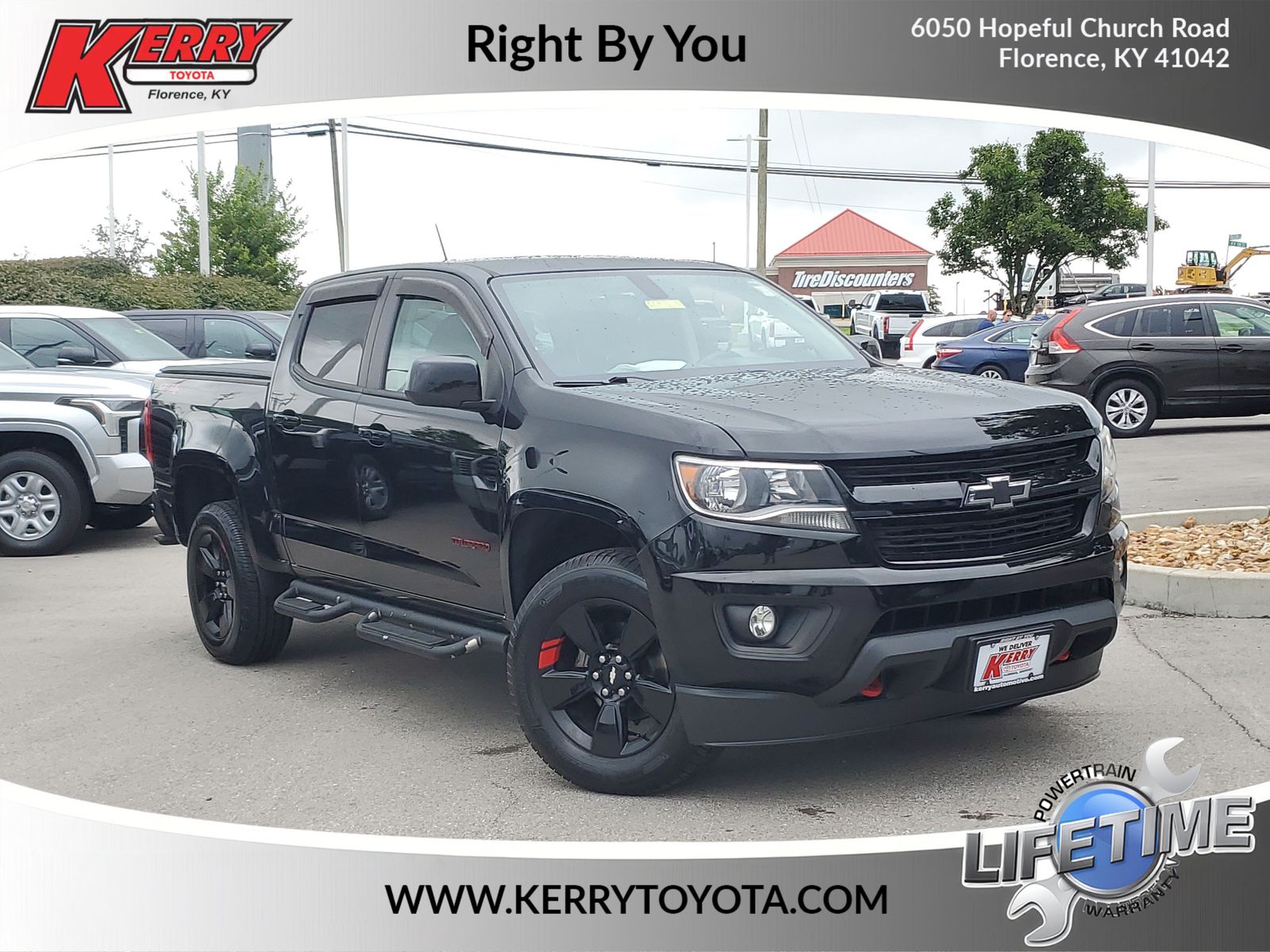 Black 2018 Chevrolet Colorado Pickup Truck Four-Wheel Drive 8-Speed Automatic